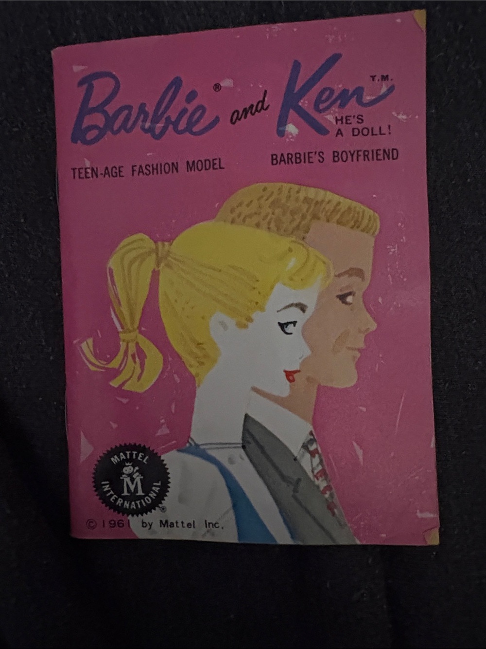 Rare 1962 Barbie - Ken fashion magazine